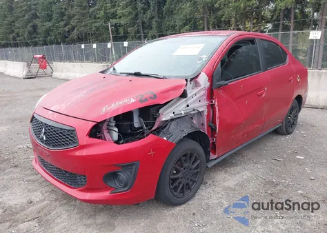 2020 Mitsubishi Mirage G4 Es z USA, uszkodzony, nr VIN ML32F3FJ1LHF10507